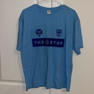 The Blatchys Blues NSW State of Origin Sydney Star Casino Hotel Rugby T shirt L